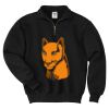 Super Sweats ® NuBlend ® 1/4 Zip Sweatshirt with Cadet Collar Thumbnail