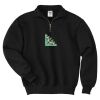 Super Sweats ® NuBlend ® 1/4 Zip Sweatshirt with Cadet Collar Thumbnail