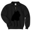 Super Sweats ® NuBlend ® 1/4 Zip Sweatshirt with Cadet Collar Thumbnail