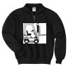 Super Sweats ® NuBlend ® 1/4 Zip Sweatshirt with Cadet Collar Thumbnail