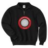 Super Sweats ® NuBlend ® 1/4 Zip Sweatshirt with Cadet Collar Thumbnail