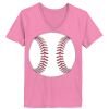 Ladies ComfortSoft ® V Neck Tee Thumbnail