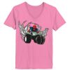 Ladies ComfortSoft ® V Neck Tee Thumbnail