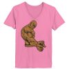 Ladies ComfortSoft ® V Neck Tee Thumbnail