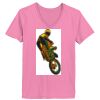 Ladies ComfortSoft ® V Neck Tee Thumbnail