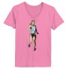 Ladies ComfortSoft ® V Neck Tee Thumbnail