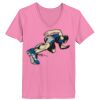 Ladies ComfortSoft ® V Neck Tee Thumbnail