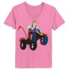 Ladies ComfortSoft ® V Neck Tee Thumbnail