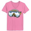 Ladies ComfortSoft ® V Neck Tee Thumbnail