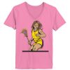 Ladies ComfortSoft ® V Neck Tee Thumbnail