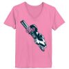 Ladies ComfortSoft ® V Neck Tee Thumbnail