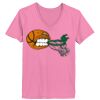 Ladies ComfortSoft ® V Neck Tee Thumbnail