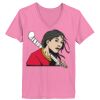 Ladies ComfortSoft ® V Neck Tee Thumbnail