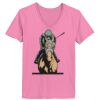 Ladies ComfortSoft ® V Neck Tee Thumbnail