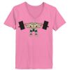 Ladies ComfortSoft ® V Neck Tee Thumbnail