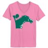 Ladies ComfortSoft ® V Neck Tee Thumbnail