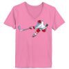 Ladies ComfortSoft ® V Neck Tee Thumbnail