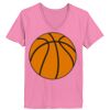 Ladies ComfortSoft ® V Neck Tee Thumbnail