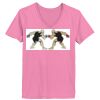 Ladies ComfortSoft ® V Neck Tee Thumbnail