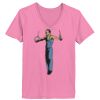 Ladies ComfortSoft ® V Neck Tee Thumbnail