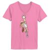 Ladies ComfortSoft ® V Neck Tee Thumbnail