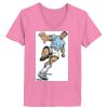 Ladies ComfortSoft ® V Neck Tee Thumbnail