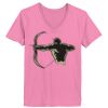 Ladies ComfortSoft ® V Neck Tee Thumbnail