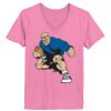 Ladies ComfortSoft ® V Neck Tee Thumbnail