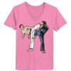 Ladies ComfortSoft ® V Neck Tee Thumbnail