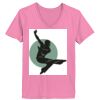 Ladies ComfortSoft ® V Neck Tee Thumbnail