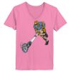 Ladies ComfortSoft ® V Neck Tee Thumbnail