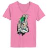 Ladies ComfortSoft ® V Neck Tee Thumbnail