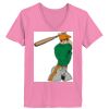 Ladies ComfortSoft ® V Neck Tee Thumbnail