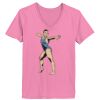 Ladies ComfortSoft ® V Neck Tee Thumbnail