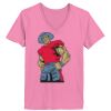 Ladies ComfortSoft ® V Neck Tee Thumbnail