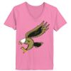 Ladies ComfortSoft ® V Neck Tee Thumbnail