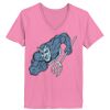 Ladies ComfortSoft ® V Neck Tee Thumbnail