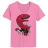 Ladies ComfortSoft ® V Neck Tee Thumbnail