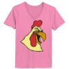 Ladies ComfortSoft ® V Neck Tee Thumbnail