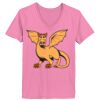 Ladies ComfortSoft ® V Neck Tee Thumbnail