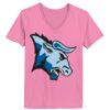 Ladies ComfortSoft ® V Neck Tee Thumbnail