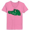 Ladies ComfortSoft ® V Neck Tee Thumbnail