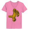 Ladies ComfortSoft ® V Neck Tee Thumbnail