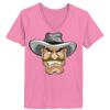 Ladies ComfortSoft ® V Neck Tee Thumbnail