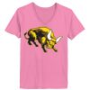 Ladies ComfortSoft ® V Neck Tee Thumbnail