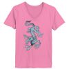 Ladies ComfortSoft ® V Neck Tee Thumbnail