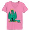 Ladies ComfortSoft ® V Neck Tee Thumbnail