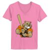 Ladies ComfortSoft ® V Neck Tee Thumbnail