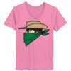 Ladies ComfortSoft ® V Neck Tee Thumbnail