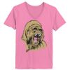 Ladies ComfortSoft ® V Neck Tee Thumbnail